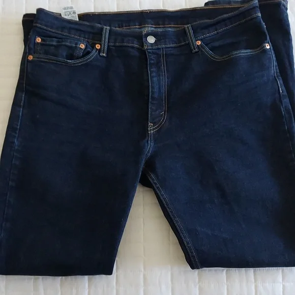 NWOT Levi's Mens 511 Red Tab Indigo Straight Denim Stretch Jeans Size 38W X 32L - Picture 15 of 17